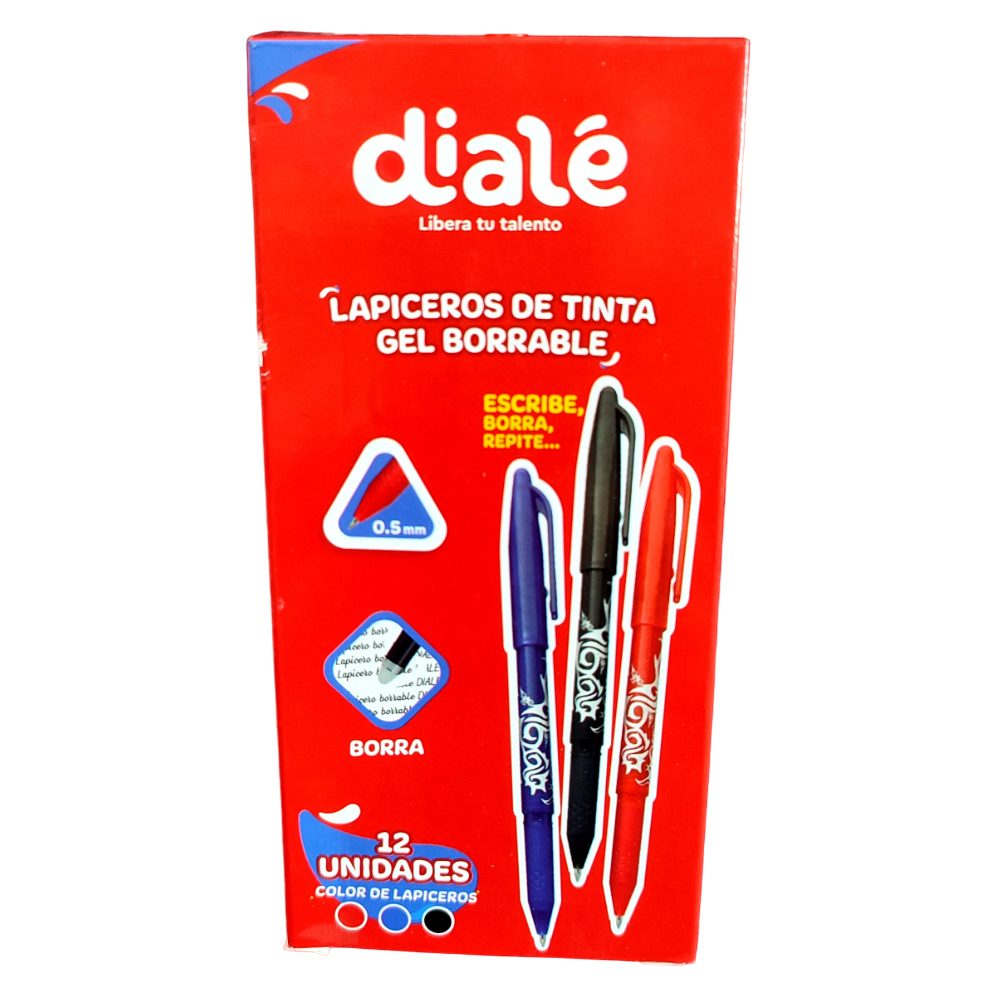 Lapiz Borrable Diale Az/Ng/Roj