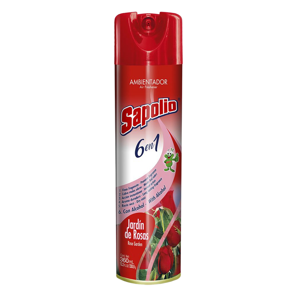 Sapolio Aroma De Bebe/Lavanda/ Popurrit/Rosas 396Ml