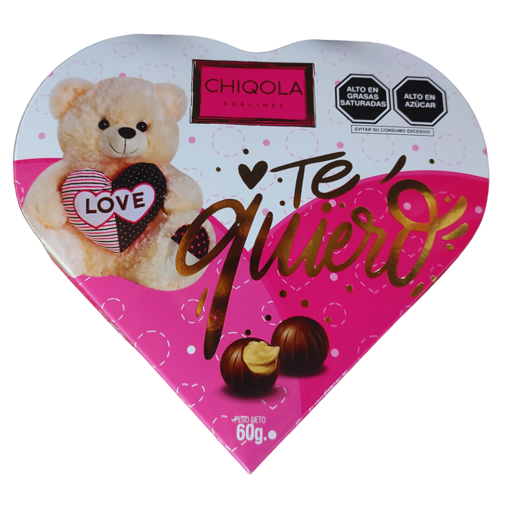 Chocolate Corazon Chiqola 60Gr