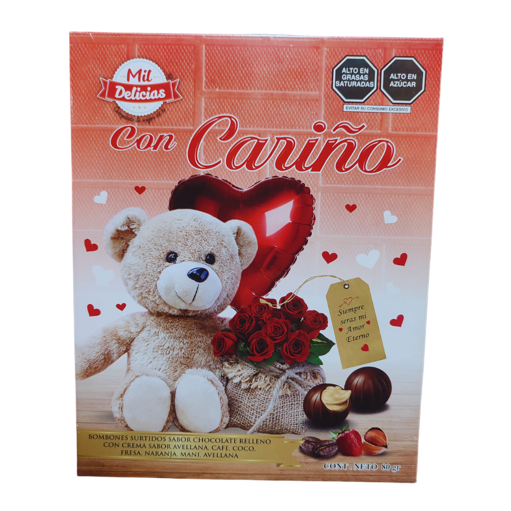Chocolate Mil Delicias 80Gr