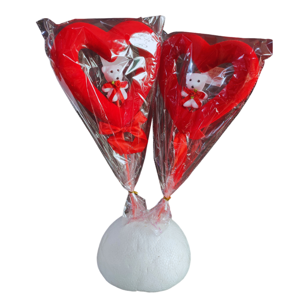 PALETA CORAZON C/OSO MF-41
