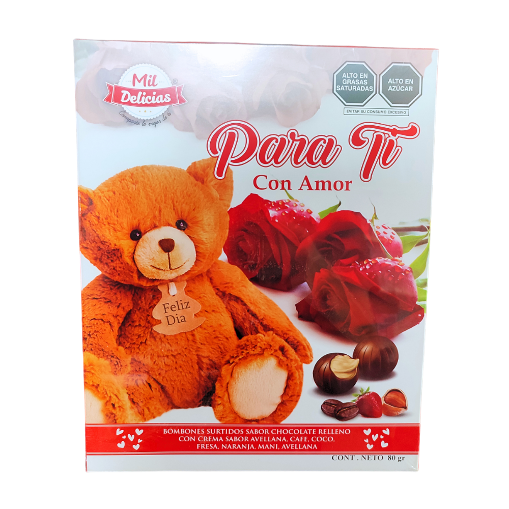CHOCOLATE MIL DELICIAS 80GR