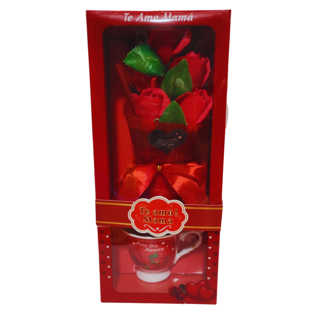 FLORES CON TAZA D´MARITA 610-10