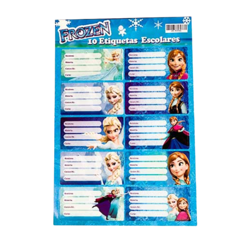 ETIQUETA/STICKER  ESCOLAR EDUCATIVA