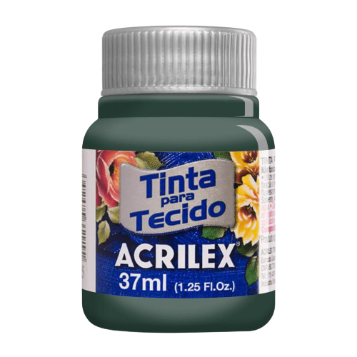 PINT.TINTA TECIDO  37ML VERDE PINO 546 