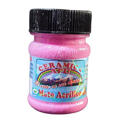 PINTURA APU MATE ACRILICO 30ML FUCSIA 