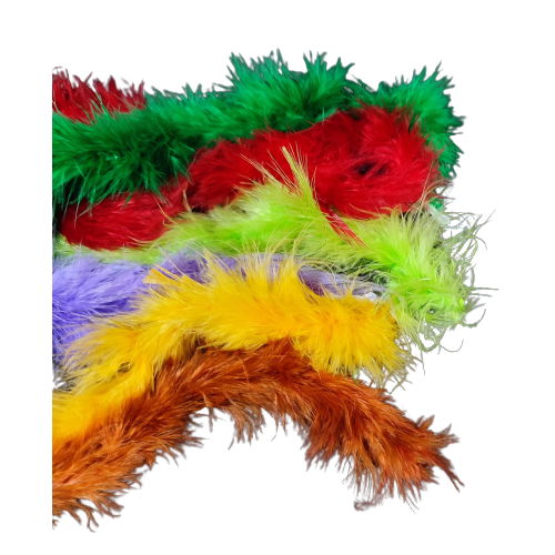 PLUMA BOA EN TIRA