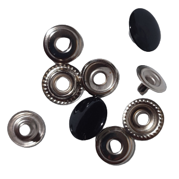 BROCHE DE CASACA (7050) 15MM NICKEL NEGRO