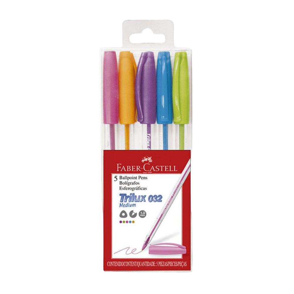 BOLIGRAFO LAP TRILUX STYLE PASTEL X5 FABER