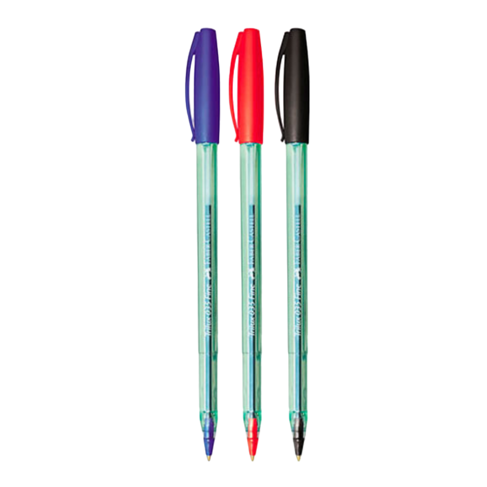 BOLIGRAFO LAPICERO AZ/RJ/NG 0.35 FABER