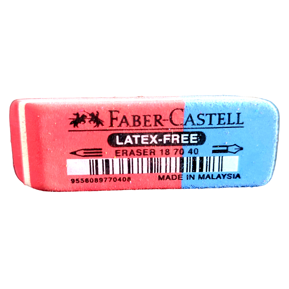 BORRADOR MIXTO GOMA LATEX FABER S/F