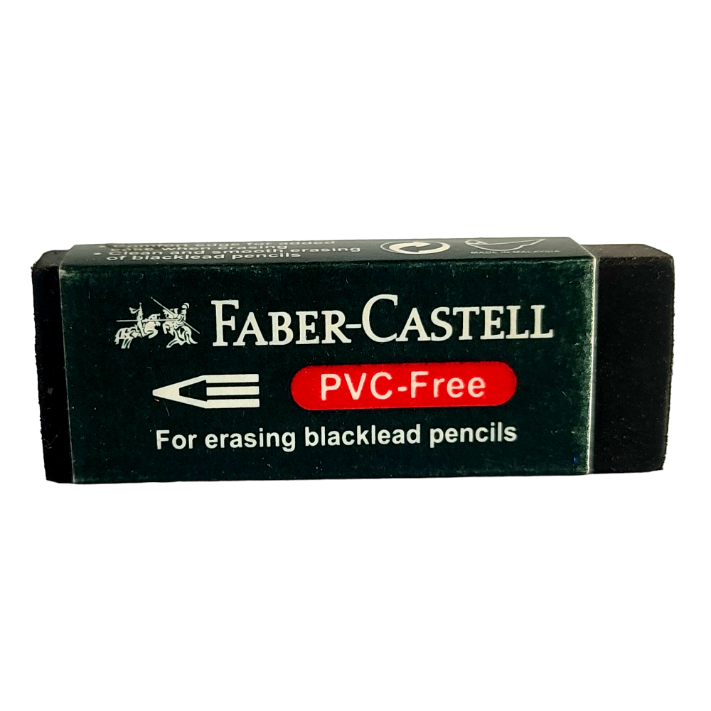 BORRADOR NEGRO PVC FREE FABER S/F