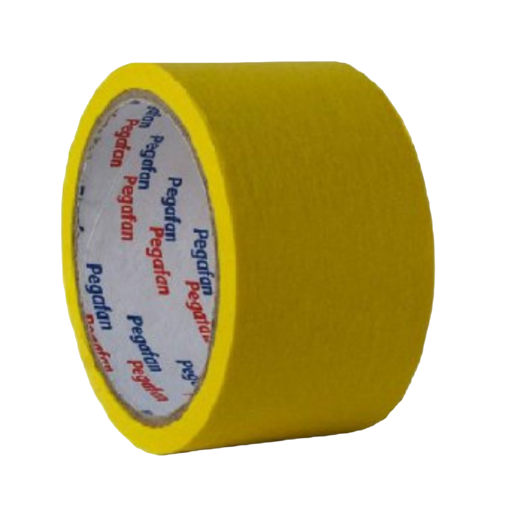 CINTA MASKIN AMARILLO 48MM (2") X18 MT PEGAFAN 2AZ.2R