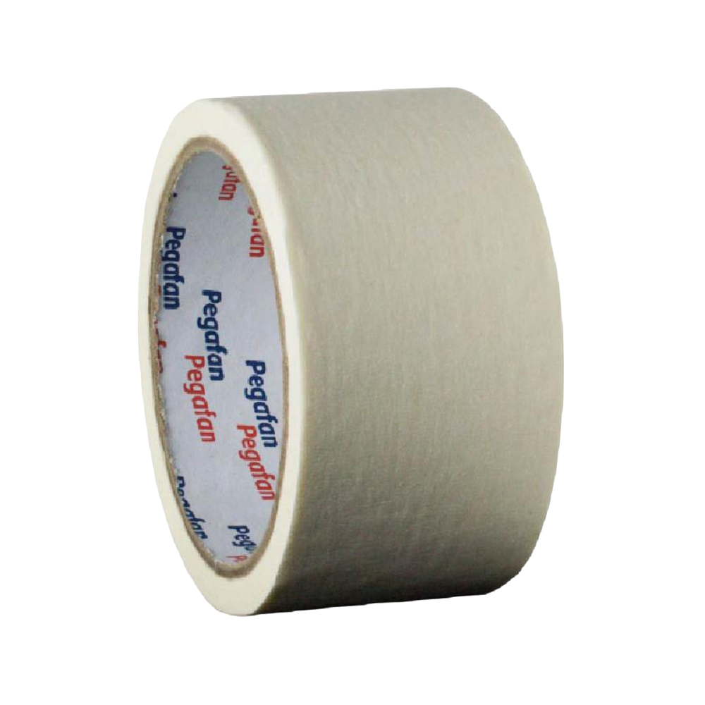CINTA MASKIN NATURAL 48MM (2") X18 MT PEGAFAN 