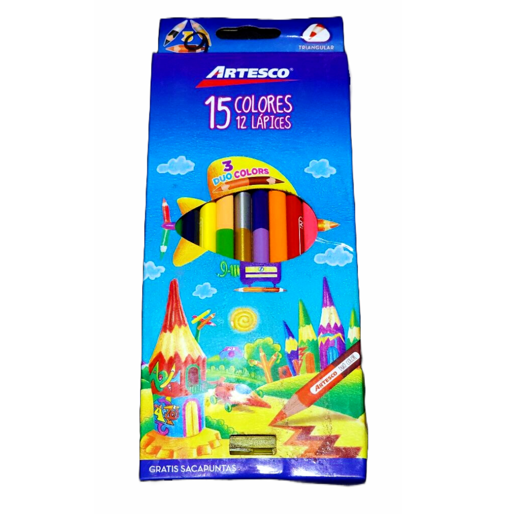 COLORES TRIAN X 12/15 COLORES +TAJ ARTESCO
