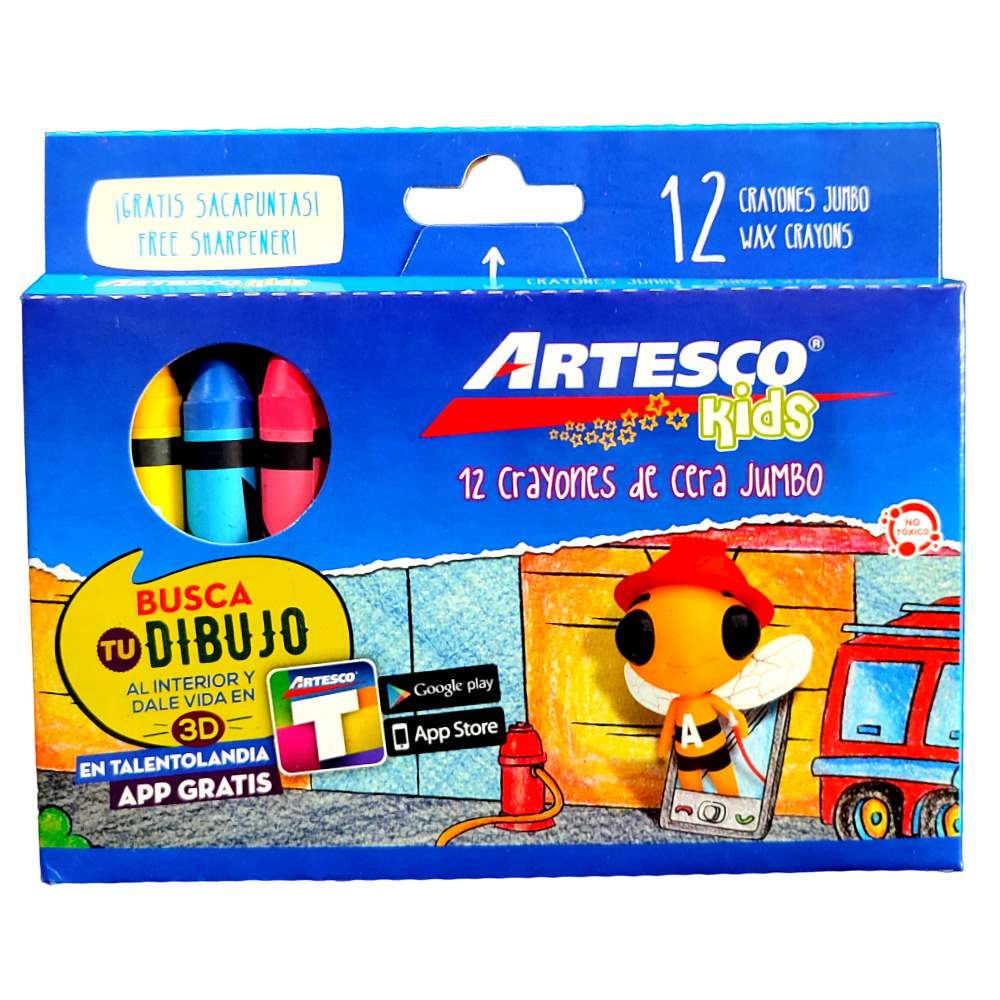 CRAYON JUMBO X 12 ARTESCO
