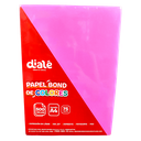 HOJA BOND A4 COLORES 75GR DIALE 