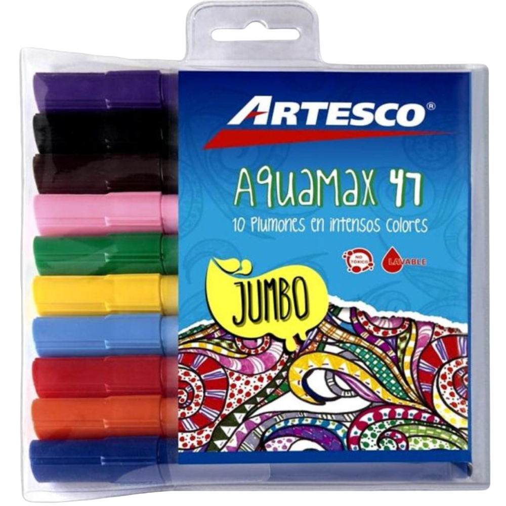 PLUMON JUMBO #47 AQUAMAXESTUCH. X10 ARTESCO