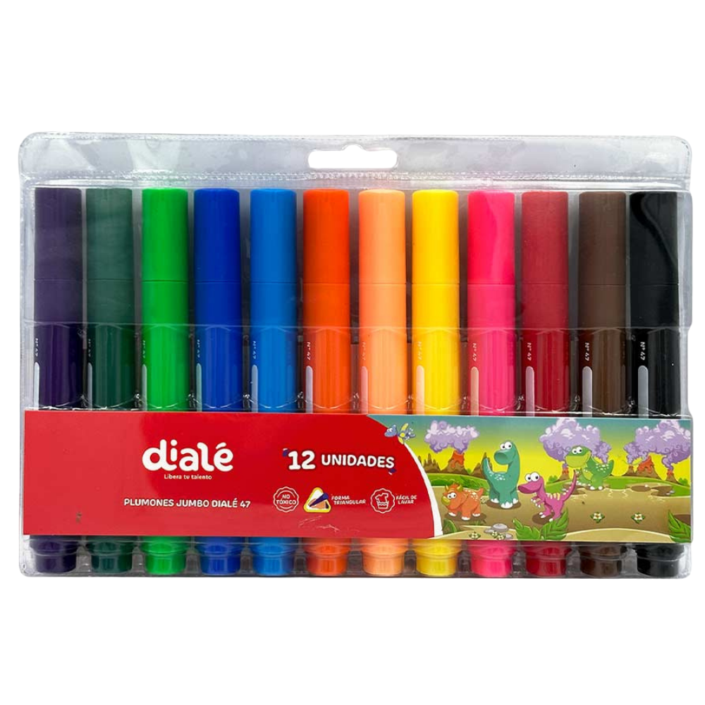 PLUMON JUMBO 47 ESTUCH. X12 DIALE