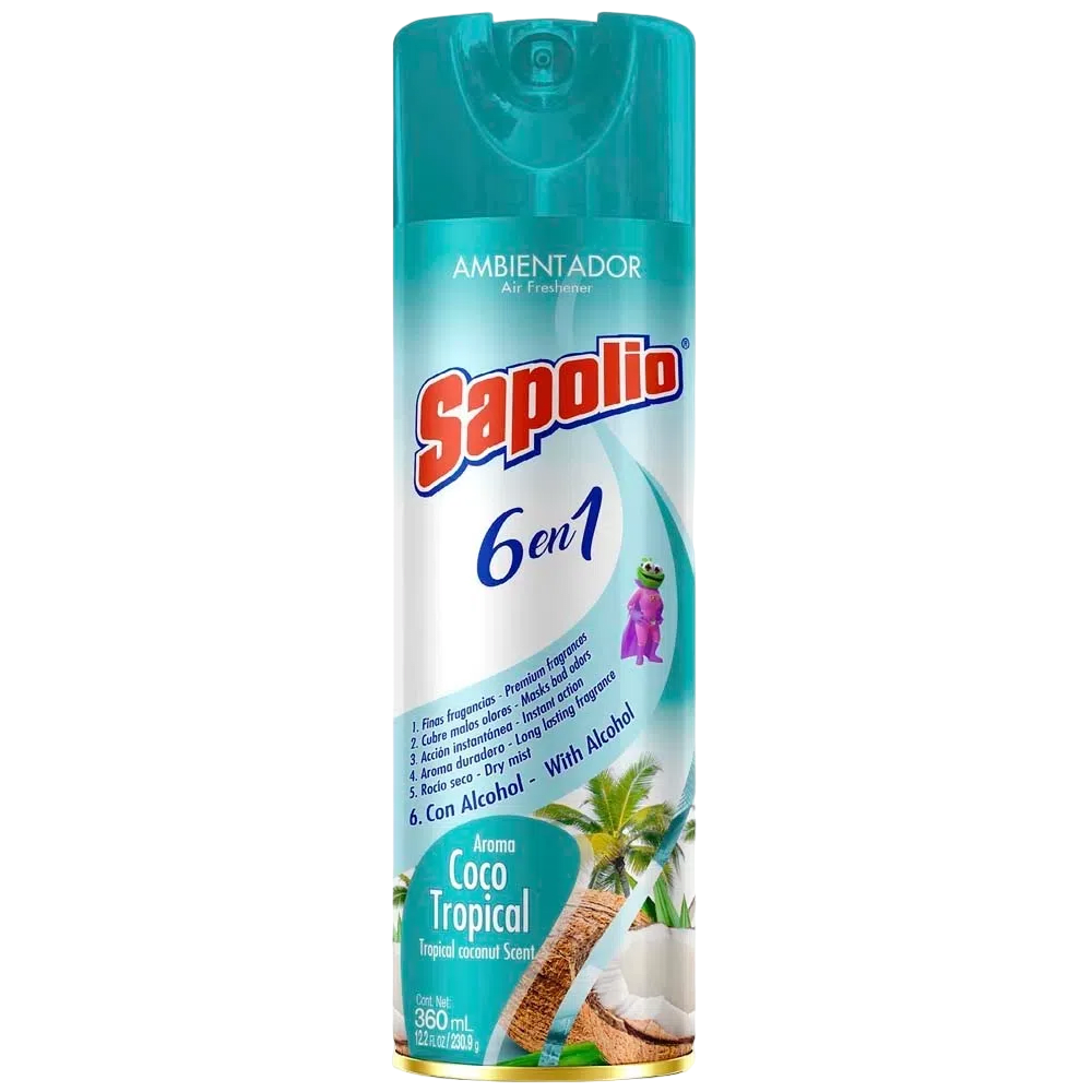 SAPOLIO AROMA DE BEBE/LAVANDA/ POPURRIT/ROSAS 396ML