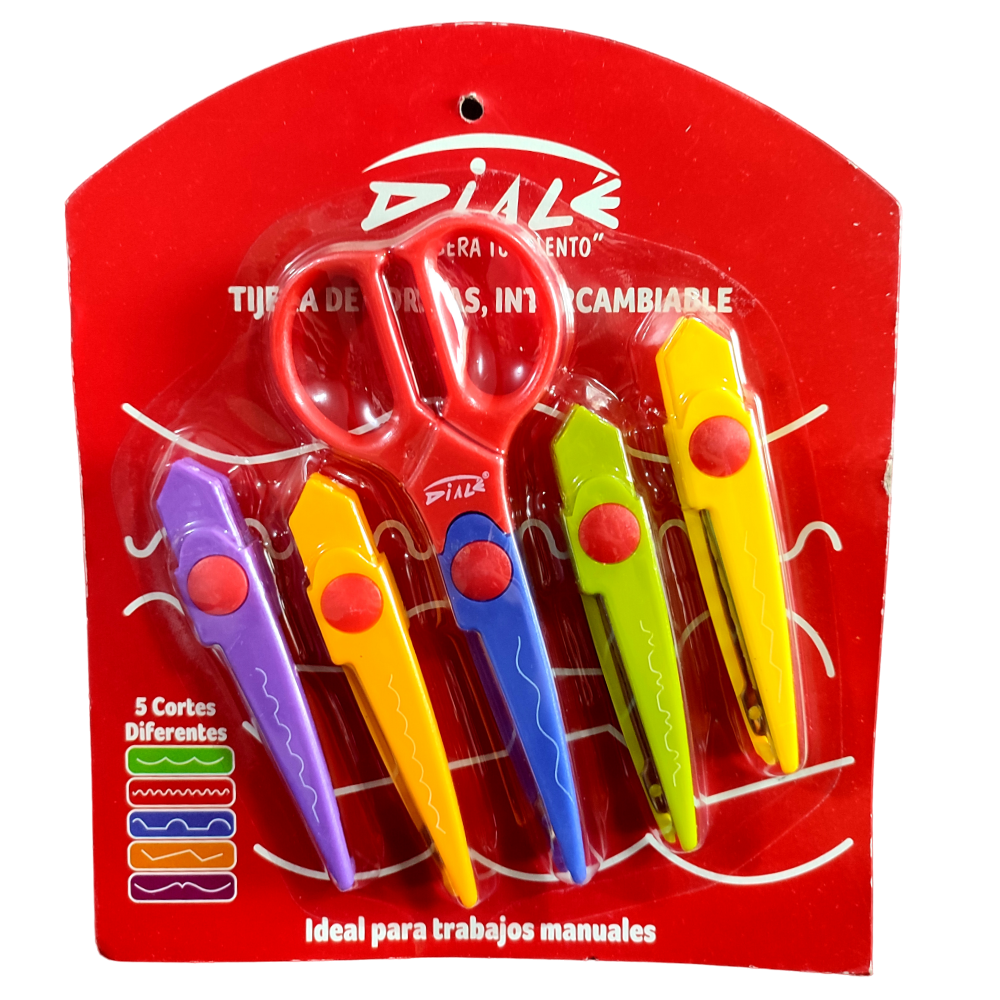SET TIJERA C/FORMAS X5 DIALE