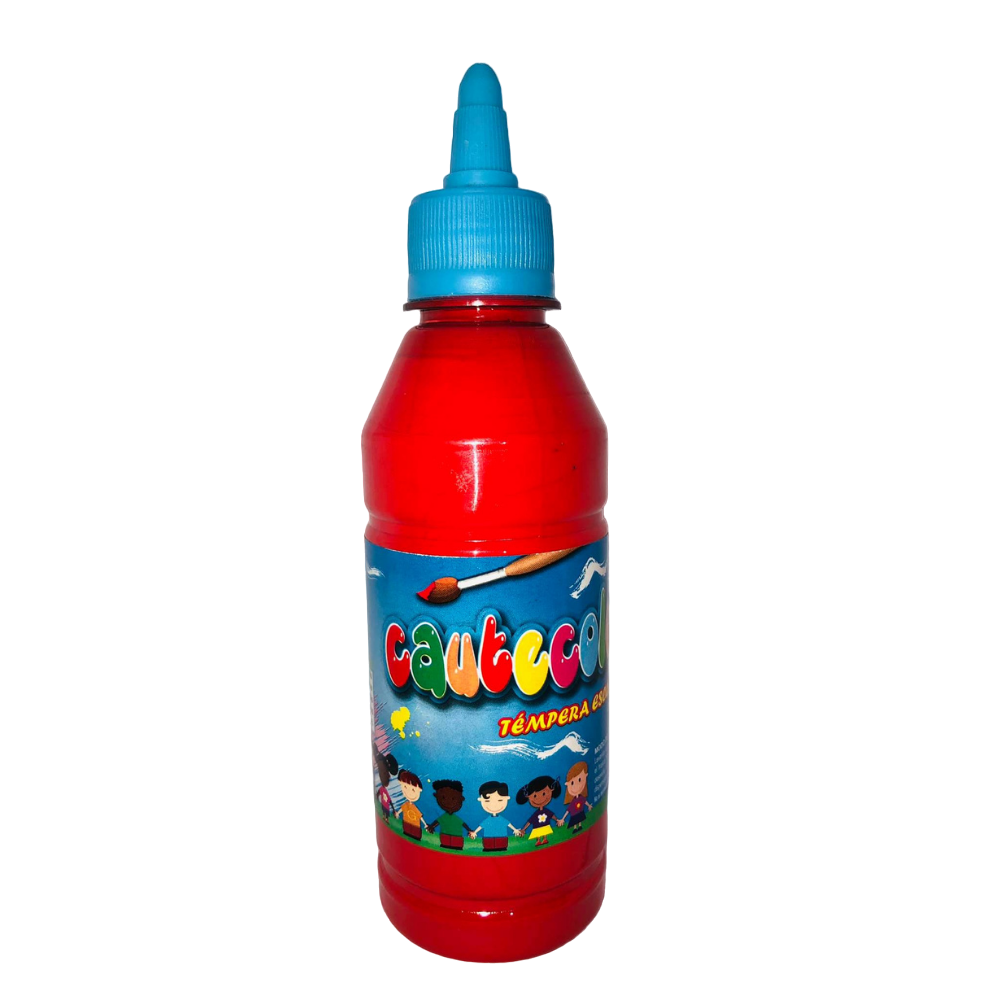 TEMPERA 250GR ROJO CAUTECOLOR