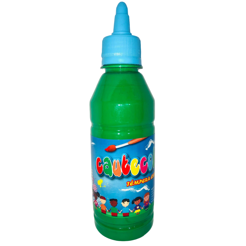 TEMPERA 250GR VERDE LORO CAUTECOLOR