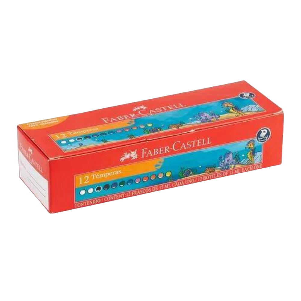 TEMPERA X7 COLORES FABER