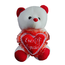 [5875] PELUCHE OSO CORAZON