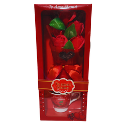[5892] FLORES CON TAZA D´MARITA 610-10