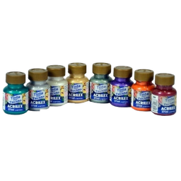 [3244] PINT.TINTA TECIDO  37ML METALICA COLORES