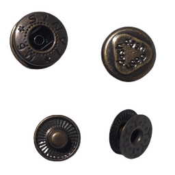 [4410] BROCHE BT5 MONEDERO 801=12MM PTA QUEM GRAVADO S/F