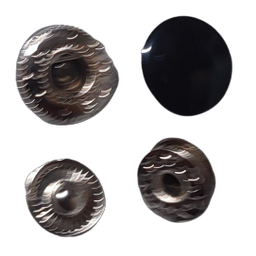 [4411] BROCHE BT5 NEGRO 12.5MM (BOLX1000)
