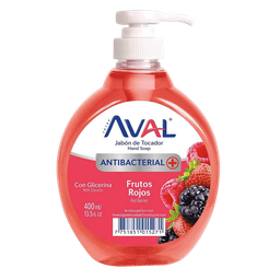 [3569] AVAL JABON LAV/LIM/MAN LIQ 400ML