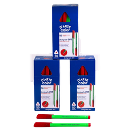 [3726] BOLIGRAFO LAPICERO 001 MEDIUM RJ/AZ/NG D ARTE 