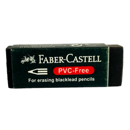 [3595] BORRADOR NEGRO PVC FREE FABER S/F