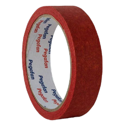 [3626] CINTA MASKIN ROJO 24MM (1") X18 MT PEGAFAN
