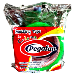 [3628] CINTA MASKIN VERDE 24MM (1") X18 MT PEGAFAN