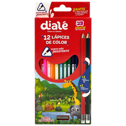 [3642] COLORES 4MM DELG X 12 DIALE