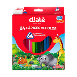[3643] COLORES 4MM DELG X 24 +TAJ DIALE