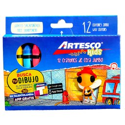 [3659] CRAYON JUMBO X 12 ARTESCO