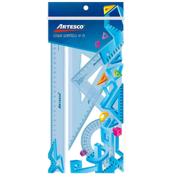 [3694] ESTUCHE GEOMETRICO 30 CM ARTESCO