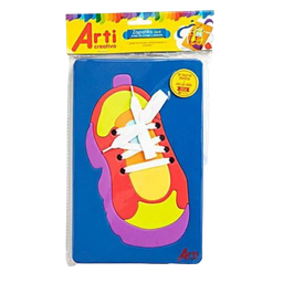 [3725] JUEGO ENCAJE 3 EN 1 ZAPATILLA ARTI CREATIVO