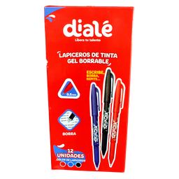 [3730] LAPIZ BORRABLE DIALE AZ/NG/ROJ