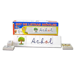 [3744] LETRA MOVILES BRYCARDS