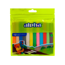 [3813] PLASTILINA JUMBO X12 ALPHA