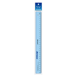 [3843] REGLA 30 CM CRISTAL ARTESCO
